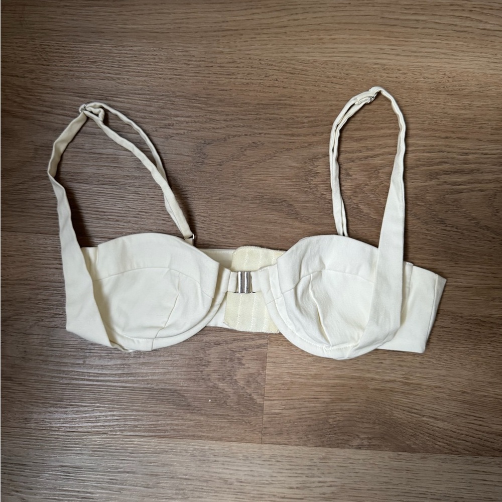 Revolve h:ours Ivory Cup Top